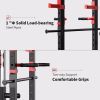 Power Cage Squat Rack Stands Gym Equipment 1000-Pound Capacity Exercise Olympic