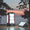 2-Panel 400L LED Lantern - Red