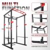 Power Cage Squat Rack Stands Gym Equipment 1000-Pound Capacity Exercise Olympic