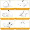 Pop Up Beach Tent Sun Shade Shelter Anti-UV Automatic Waterproof Tent Canopy for 2/3 Man w/ Net Window Storage Bag