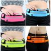 Unisex Portable Waist Bag; Canvas Outdoor Phone Holder; Waterproof Belt Bag; Fitness Sport Accessories For Running And Jogging